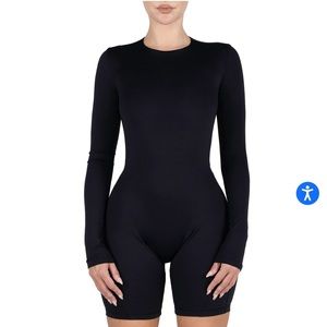 Davis Active - Backless Long Sleeve Romper